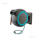 SimpleGarden: Enrolador de Mangueira Automático e Suporte Giratório 180° + BRINDE Mangueira