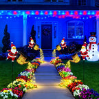 Papai Noel Regador Iluminado - (Compre 1 Leve 3)🔥Promoção Fim de Ano🔥